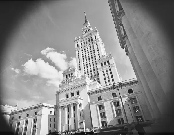 The building in full glory - symbol of new Warsaw.